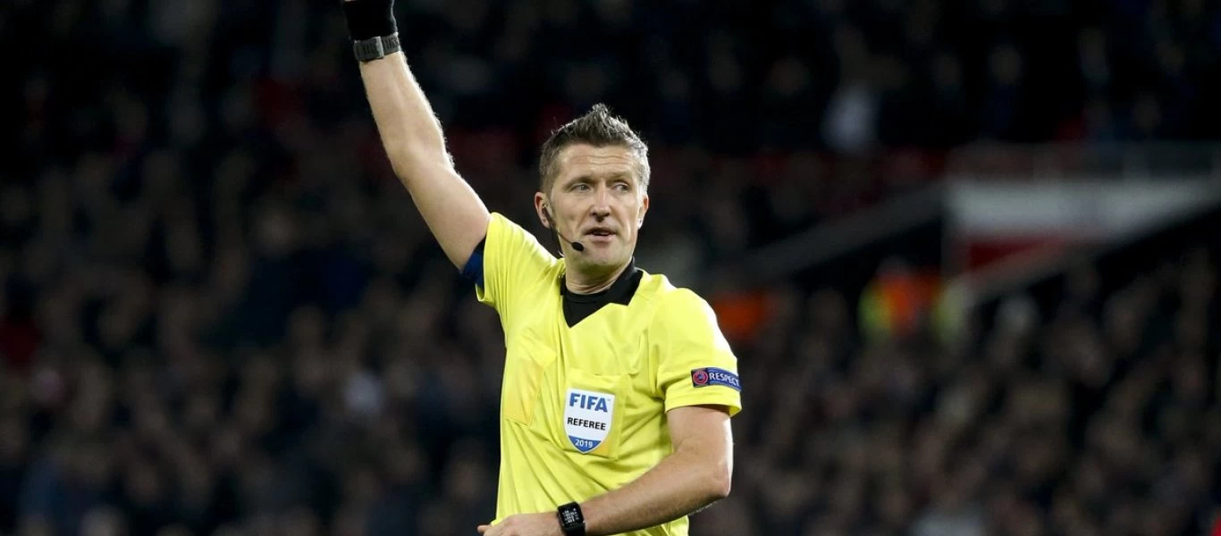 Ο διαιτητής του τελικού του Champions League θα «σφυρίξει» στο Ολυμπιακός-Μαρσέιγ